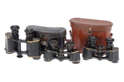Lot 73 - Collection of 3 German Sets of Binoculars
