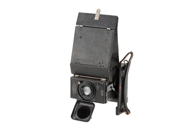 Lot 539 - A Houghton Ensign Folding Reflex Model B Large Format Folding SLR Camera