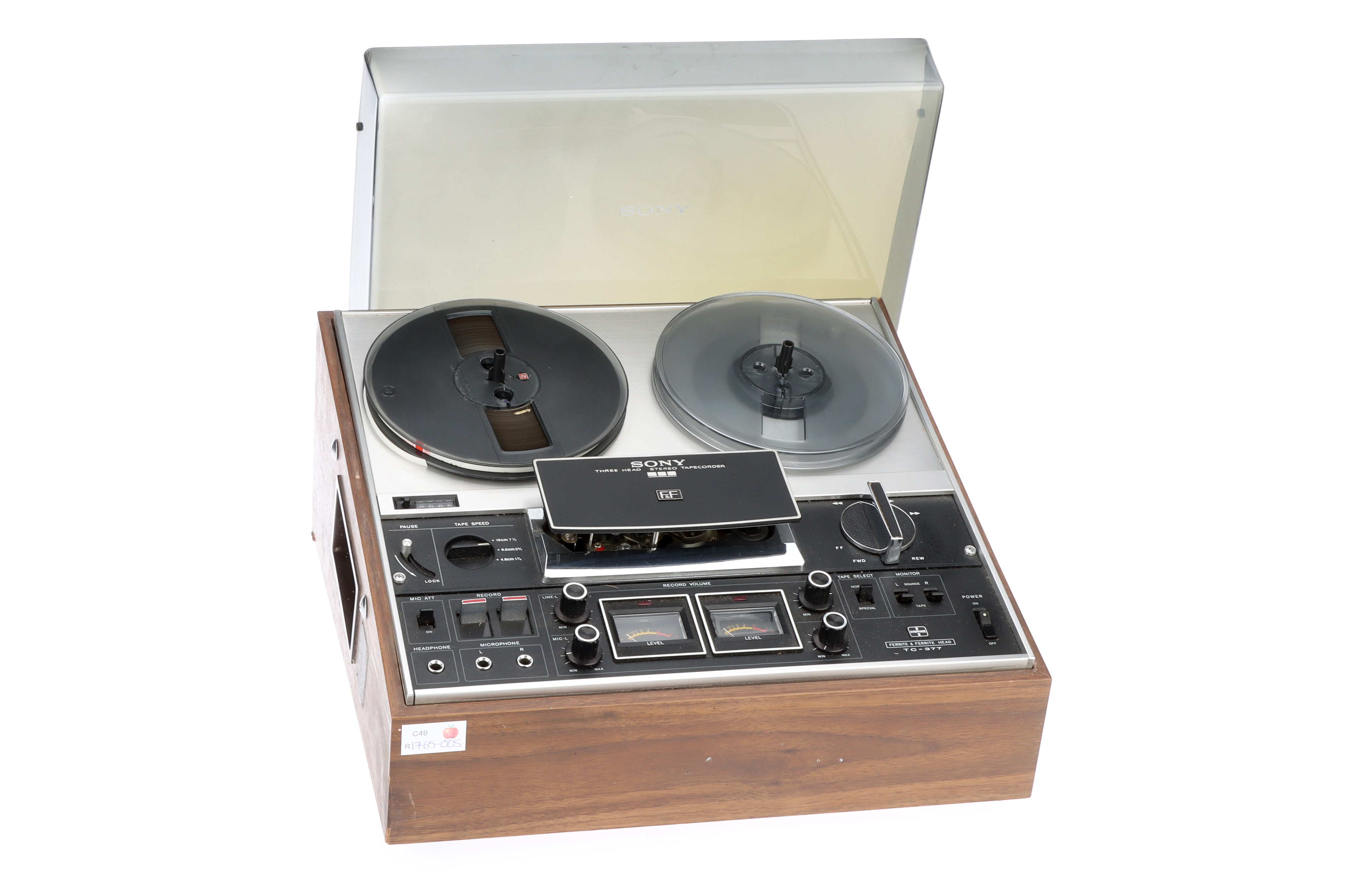 Lot 287 - A Sony TC-377 Reel to Reel Tape Recorder