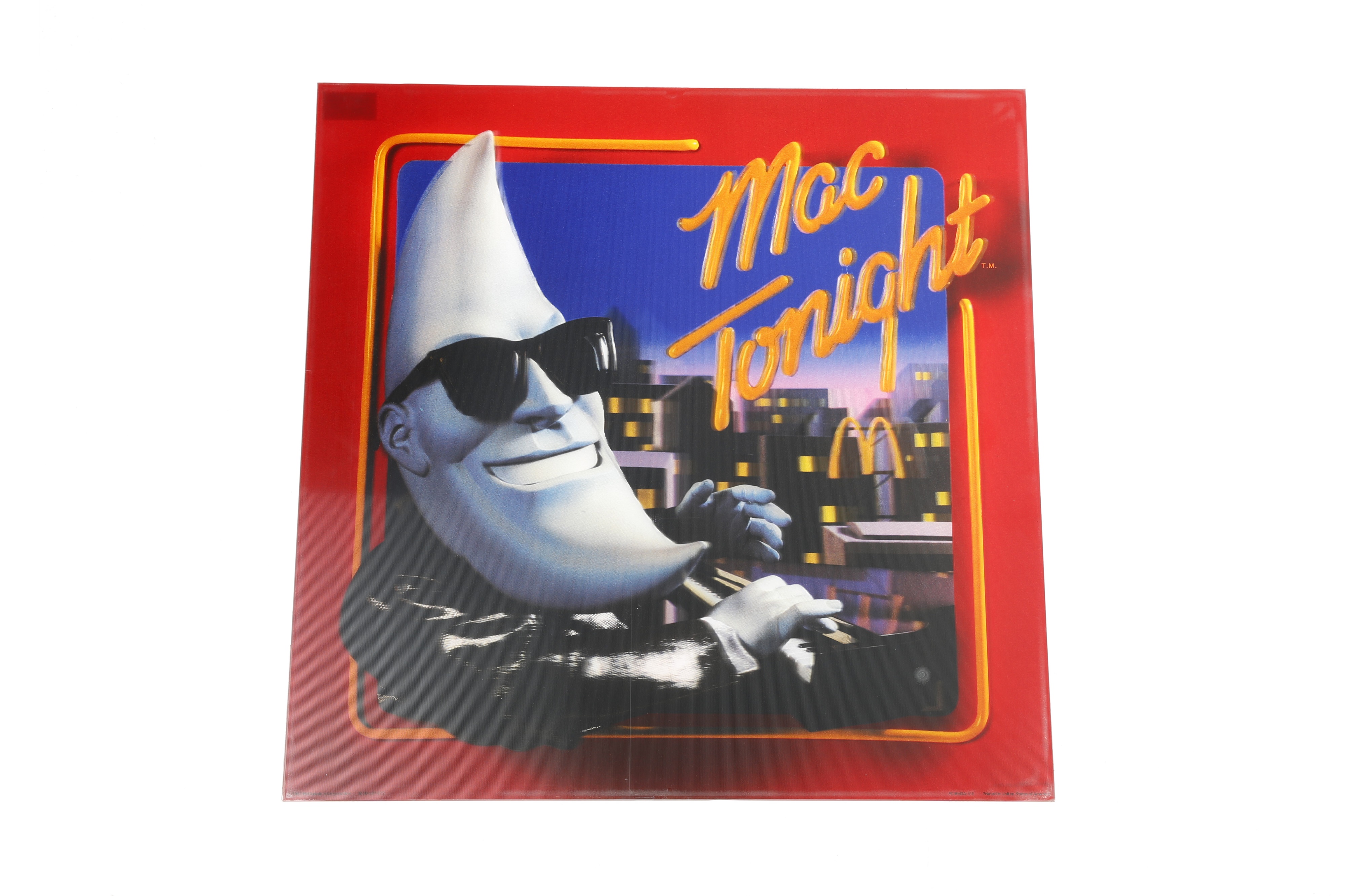 Lot 182 - McDonalds 3D Lenticular Poster,