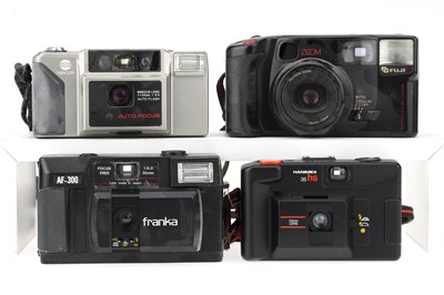 Lot 408 - A Selection of Four 35mm Compact Cameras