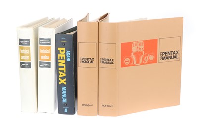 Lot 447 - Five Folders of Bound Pentax Literature