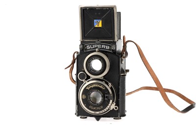 Lot 503 - A Voigtlander Superb Medium Format TLR Camera