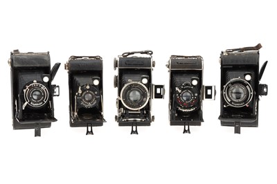 Lot 504 - Five Voigtlander Folding Cameras