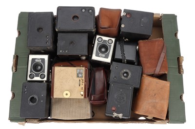 Lot 549 - A Large Selection of Box Type Cameras