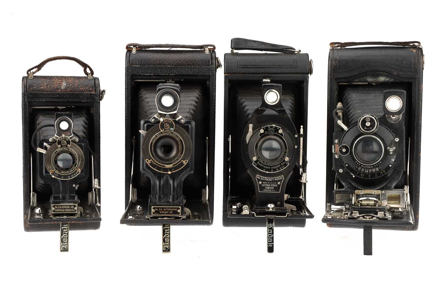 Lot 552 - Four Folding Kodak Cameras