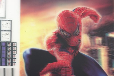 Lot 192 - Spiderman 3D Lenticular Proof Artwork 2004