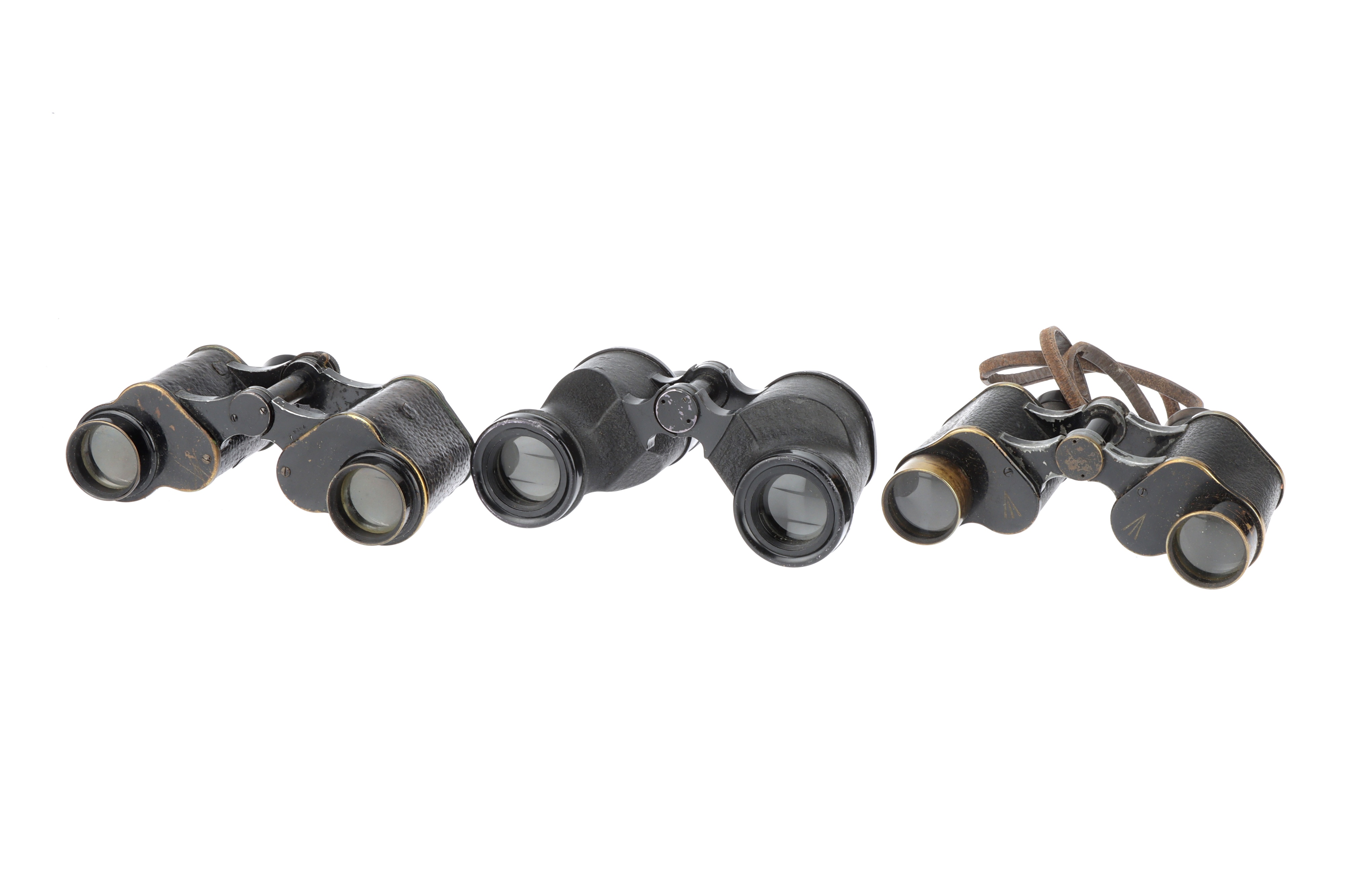 Lot 80 A Collection of 3 Sets of Binoculars,