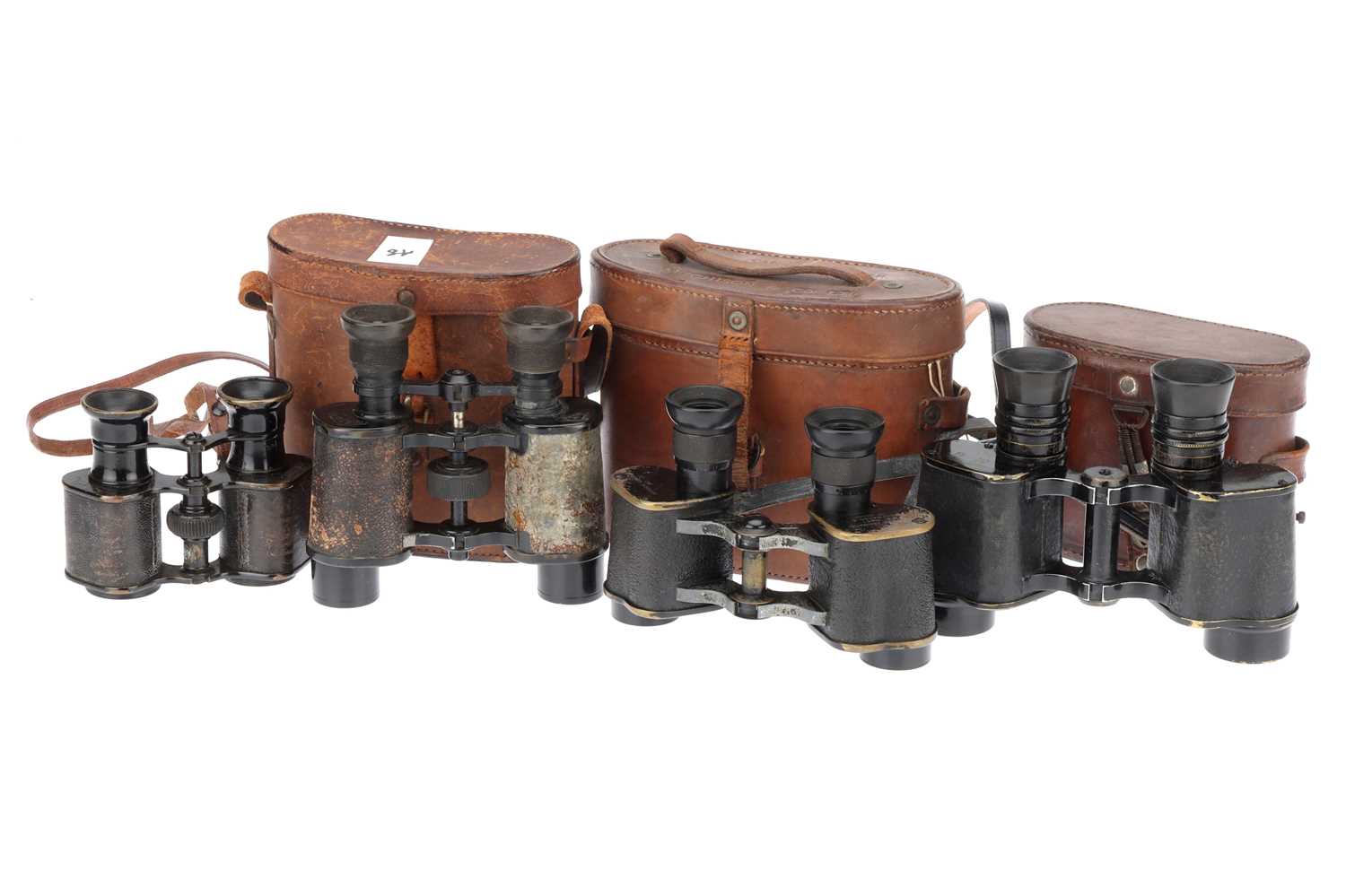 Lot 81 - A Collection of 4 Sets of Binoculars