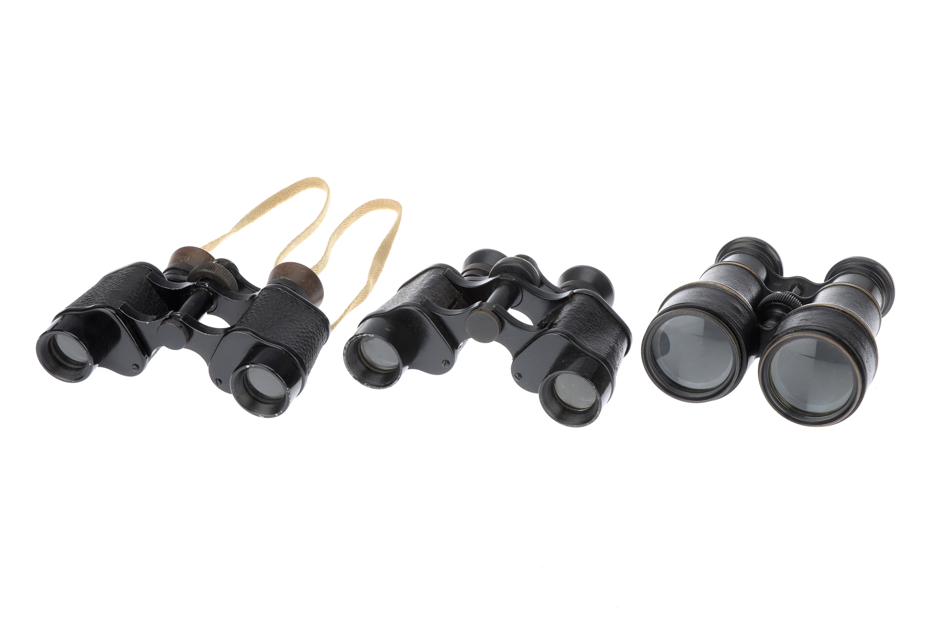 Lot 82 Collection of 3 Sets of Binoculars,