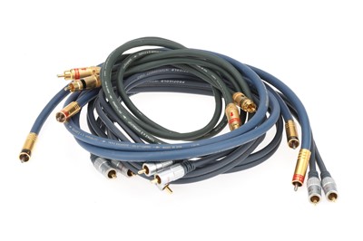 Lot 291 - A Small Collection of Audio Cables