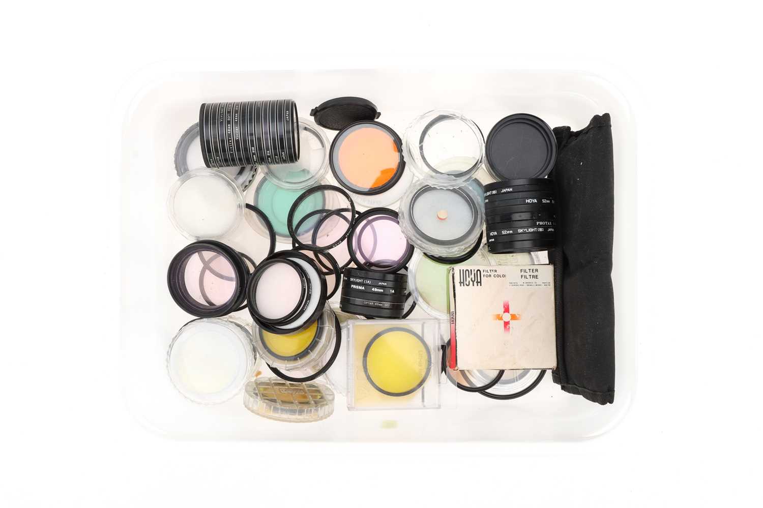 Lot 736 A Seletion of Various Camera Filters,