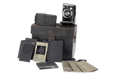 Lot 654 - A Kamera Werkstatten Patent Etui Camera