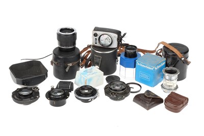 Lot 748 - A Selection of Camera Lenses & Accessories