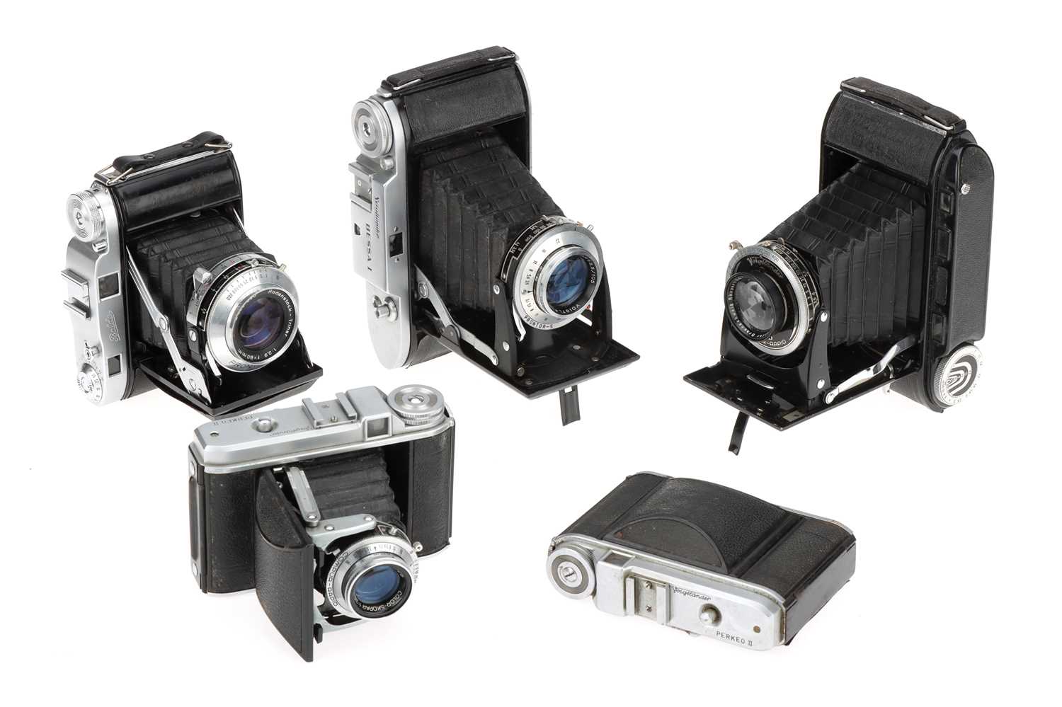 Lot 658 - A Selection of Folding Cameras