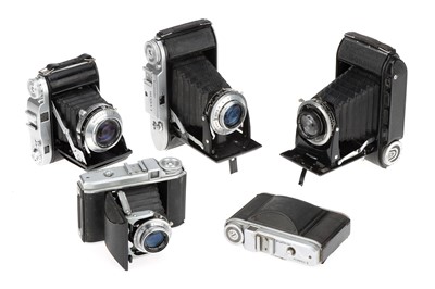 Lot 658 - A Selection of Folding Cameras