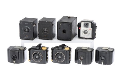 Lot 643 - A Selection of Small Box Cameras