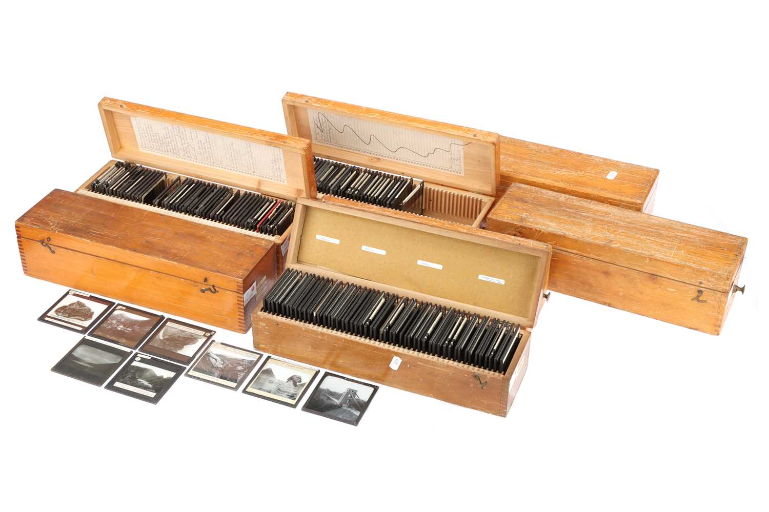 Lot 306 - A Large Collection of Geology Lantern Slides