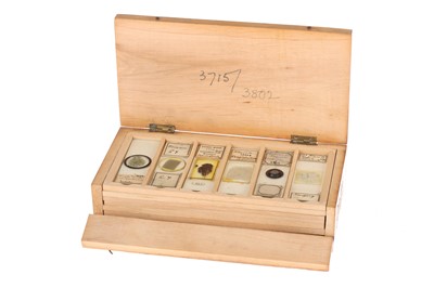 Lot 116 - A Collection of Early Geology Microscope Slides
