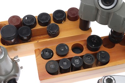 Lot 122 - A Collection of Microscope Spares & Accessories