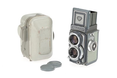 Lot 514 - A Rollei Rolleiflex Baby 4x4 TLR Camera