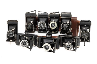 Lot 648 - A Selection of Folding Cameras