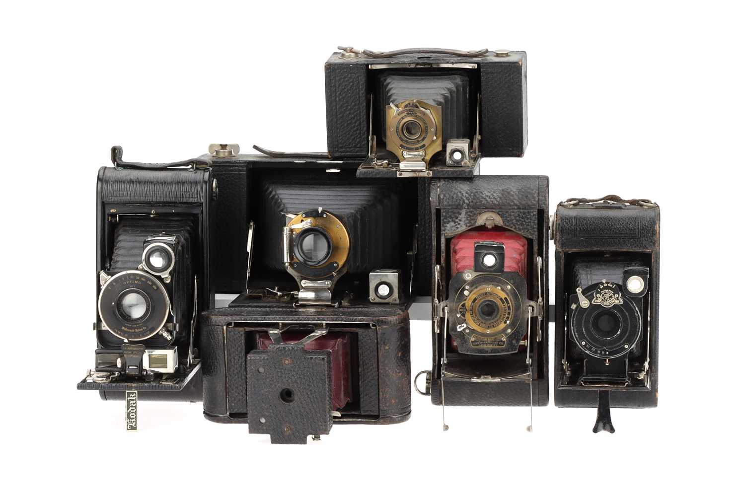 Lot 649 - A Selection of Folding Cameras