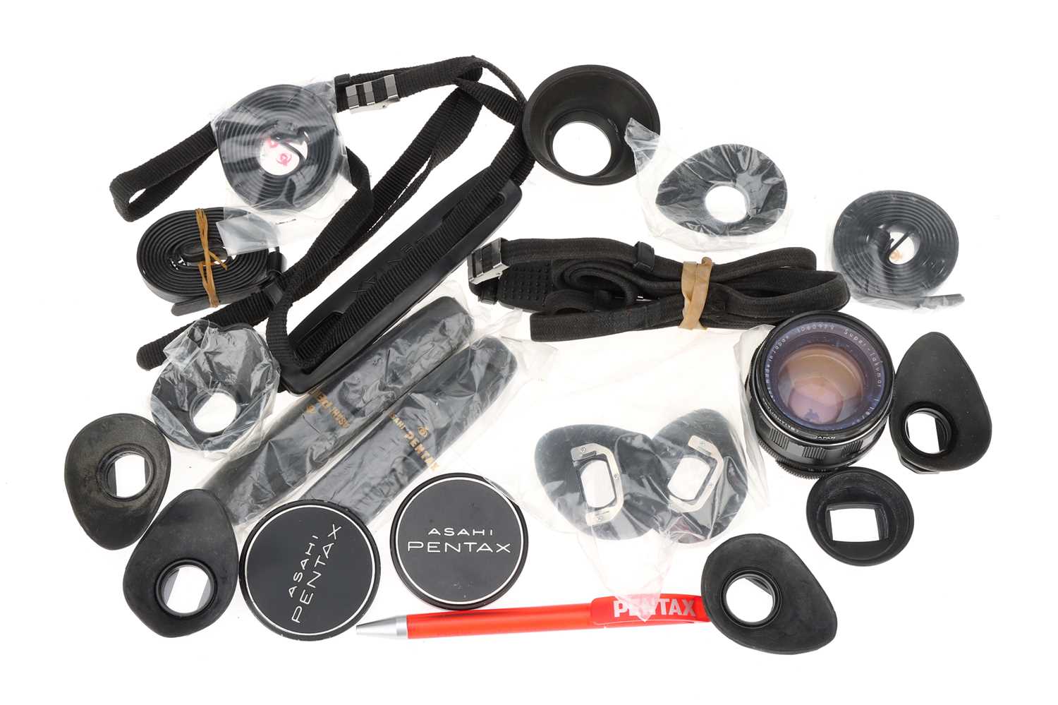 Lot 441 A Selection of Pentax Camera Accessories,