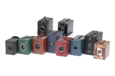 Lot 634 - A Selection of Box Type Cameras