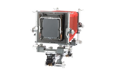 Lot 523 - A De Vere 5x4" Large Format Mono-Rail Camera