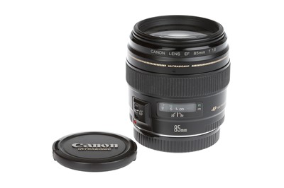 Lot 437 - A Canon EF f/1.8 85mm Lens