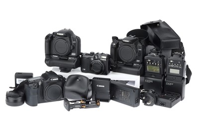 Lot 435 - A Selection of Digital Canon Cameras