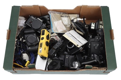 Lot 665 - A Selection of Various Camera & Accessories