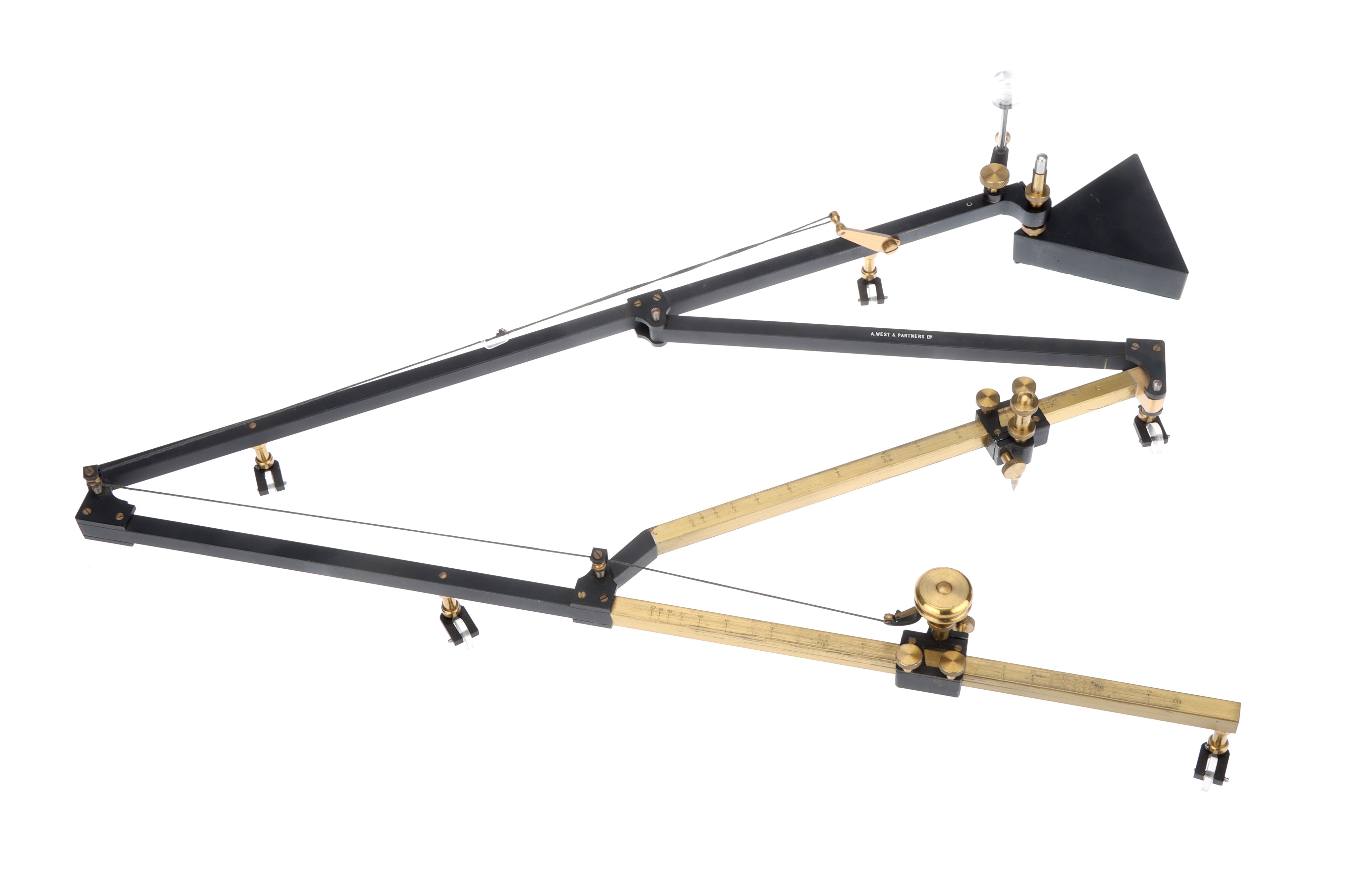 Lot 99 - A Large Brass Pantograph,