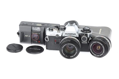 Lot 673 - An Olympus OM-10 SLR Camera