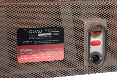 Lot 282 - A Pair of Quad ELS Electro Static Speakers