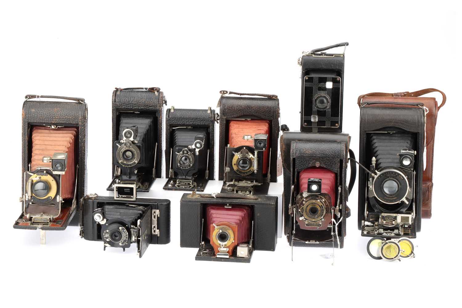 Lot 563 - A Selection of Kodak Folding Cameras