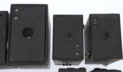 Lot 557 - A Mixed Selection of Box Type Cameras