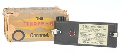 Lot 559 - A Coronet Three-D Camera