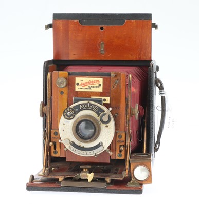 Lot 668 - A Sanderson Regular Model Hand & Stand Quarter Plate Camera