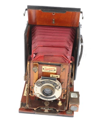Lot 668 - A Sanderson Regular Model Hand & Stand Quarter Plate Camera