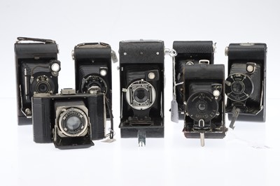 Lot 564 - A Selection of Folding Cameras