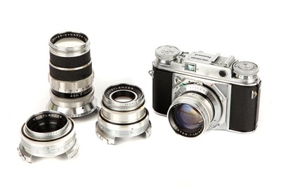 Lot 1205 - A Voigtlander Prominent Rangefinder Outfit