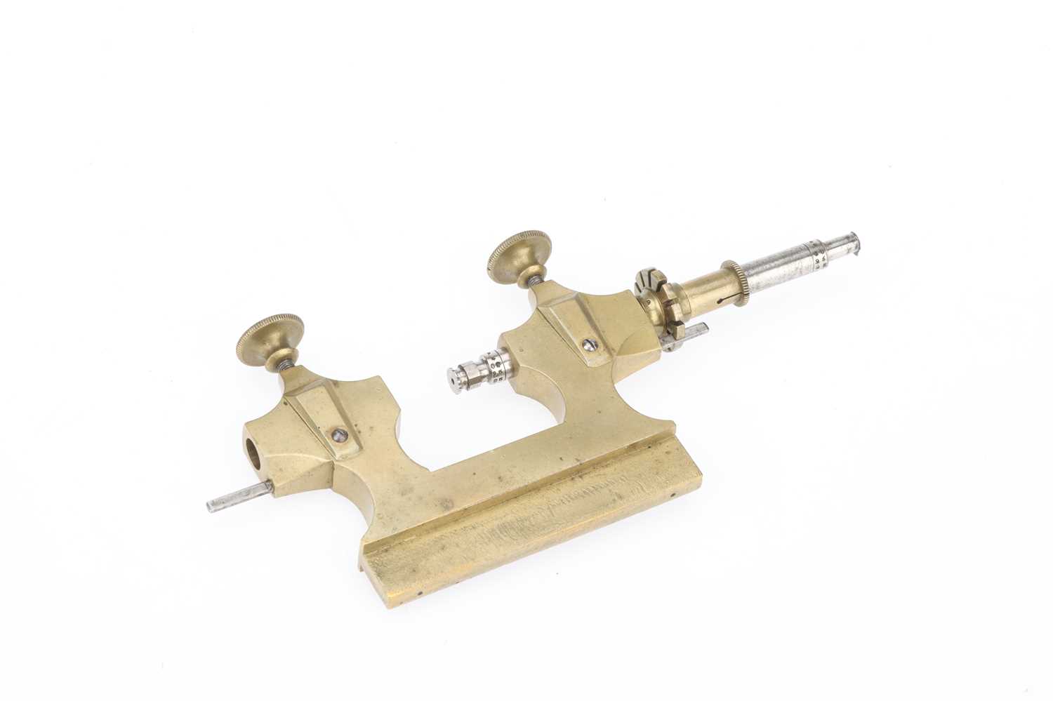 Tour D'horloger Jacot Avec 7 Têtes Pivotantes + Notice + Accessoires - Parfait Pour La Réparation De Montres