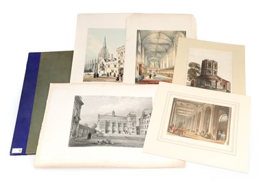 Lot 144 - A Collection of 19th Century Engravings of Views of Oxford