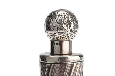 Lot 60 - A Late Victorian Silver Perfume Flask