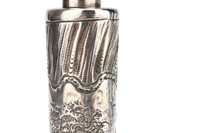 Lot 60 - A Late Victorian Silver Perfume Flask