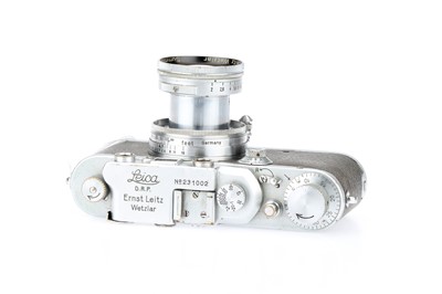 Lot 302 - A Leica IIIa Rangefinder Camera