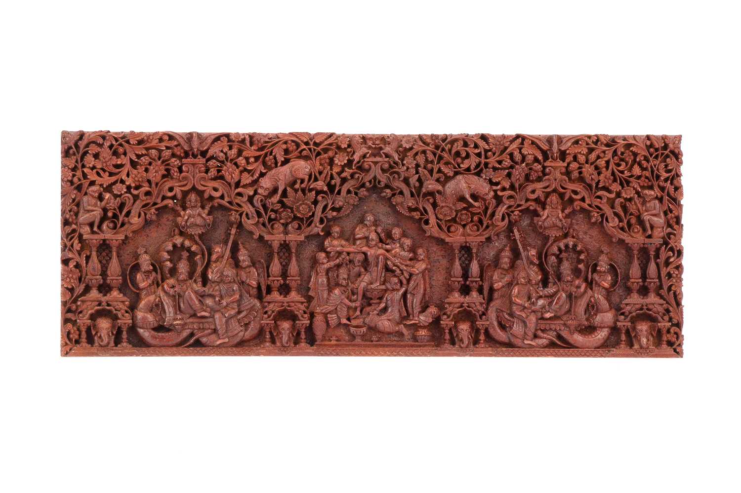 Lot 157 - An Early 20th Century Sri Lankan Plaque