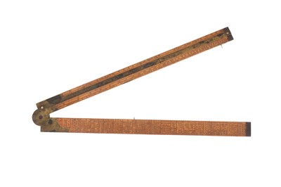 Lot 213 - A Rare Irish Hawthorn Engineer's Slide Rule